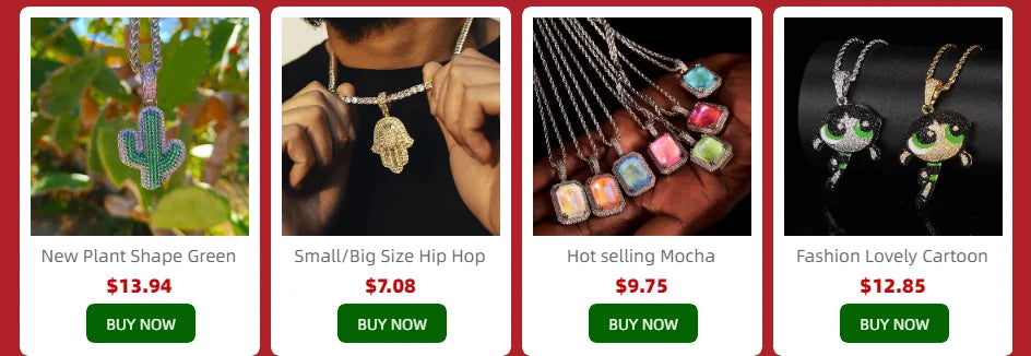 COLGANTE CRUZ ICED OUT CON PIEDRAS – CADENAS ESTILO SOGA, VVS Y MÁS VARIANTES
